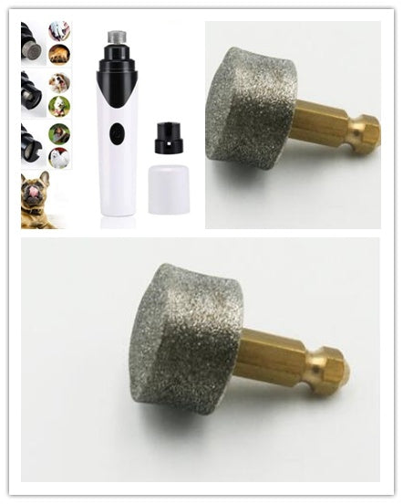 Electric pet nail grinder with low noise design