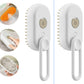 Electric spray grooming brush for cats dogs puppies and kittens
