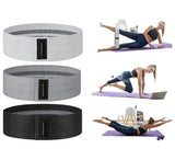 Fabric resistance booty bands for glute workout