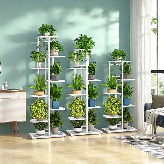 Flower Stand Flowerpot Organizer Iron