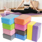 Foam yoga bricks for fitness training