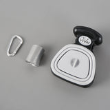 Foldable dog poop scooper with bag dispenser