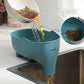 Fruit vegetable washing basket hanging sink drainer rack colander strainer