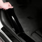 Glossy black car protective strip anti scratch tape for door sill and side mirror