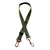 Green pet car seat belt traction lead