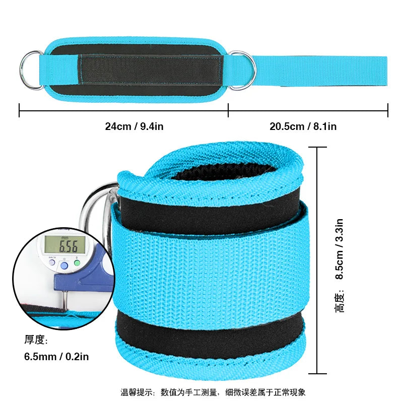  Gym ankle strap cuff for cable machine exercises