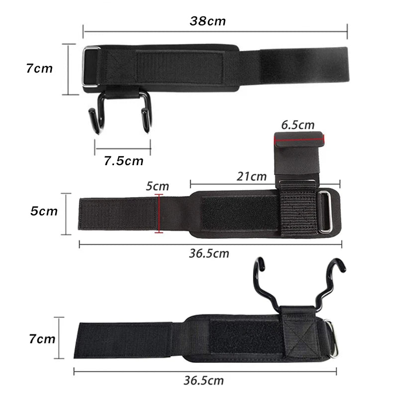  Gym lifting hooks for deadlift and pull ups