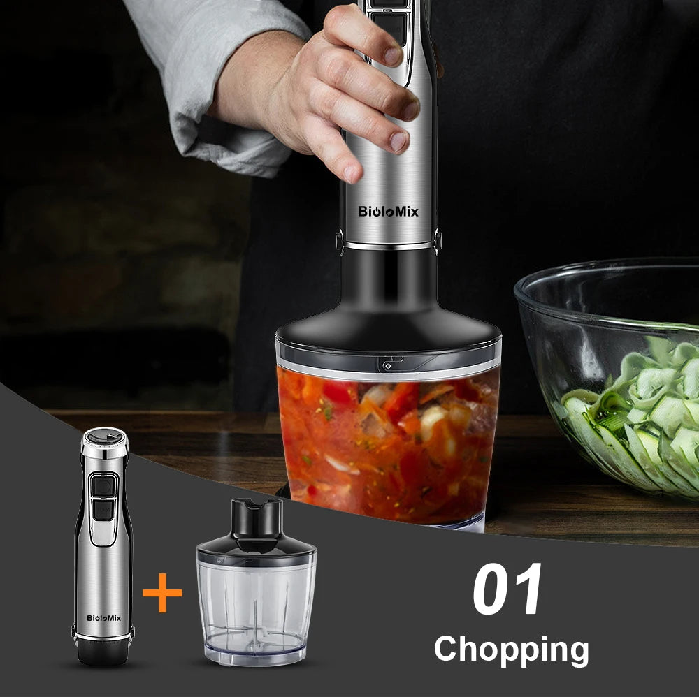 4 in 1 1200W immersion hand blender