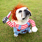 Halloween pet costume for small and medium dogs