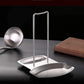Stainless steel pot lid rack detachable pan cover shelf spatula holder kitchen utensil stand