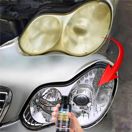 Headlamp Scratch Remover Repair Cleaning Paste Remove Oxidation Headlight Polish Liquid