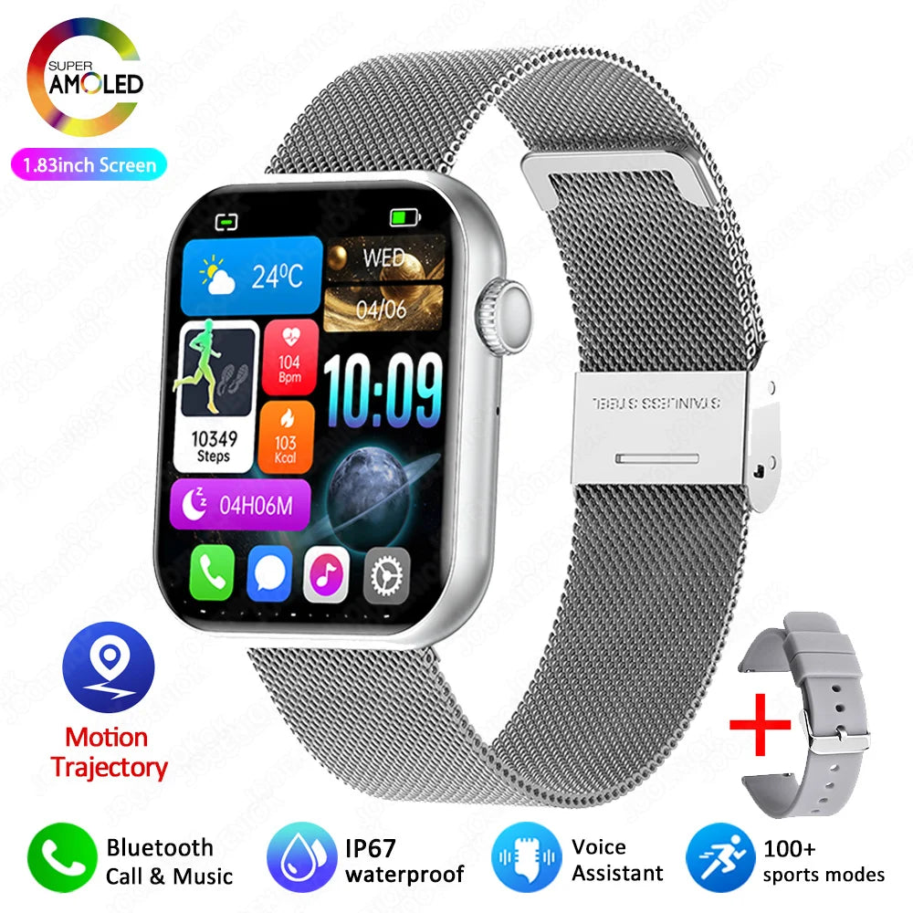  Heart rate monitor fitness smart watch