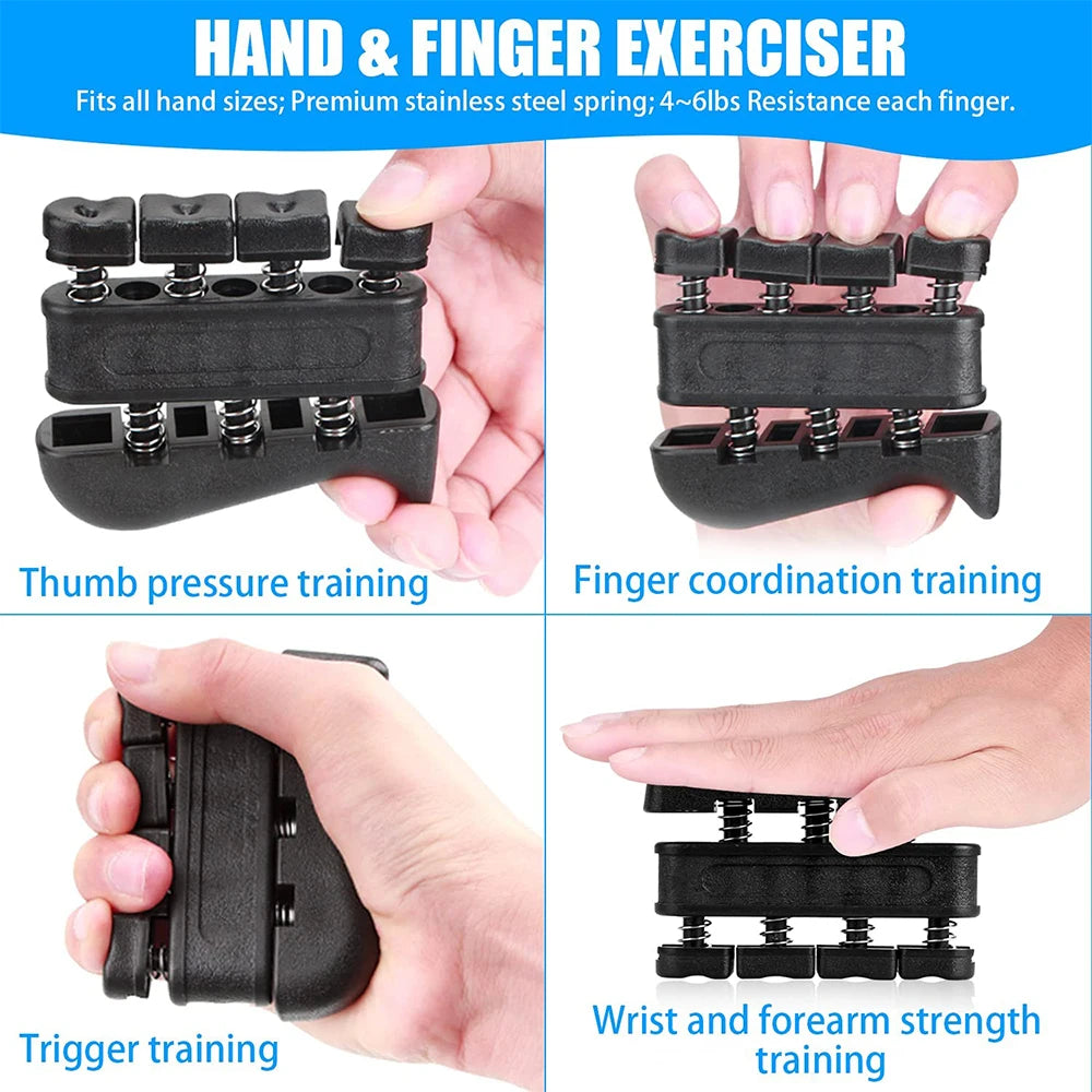 Heavy duty hand gripper with adjustable resistance