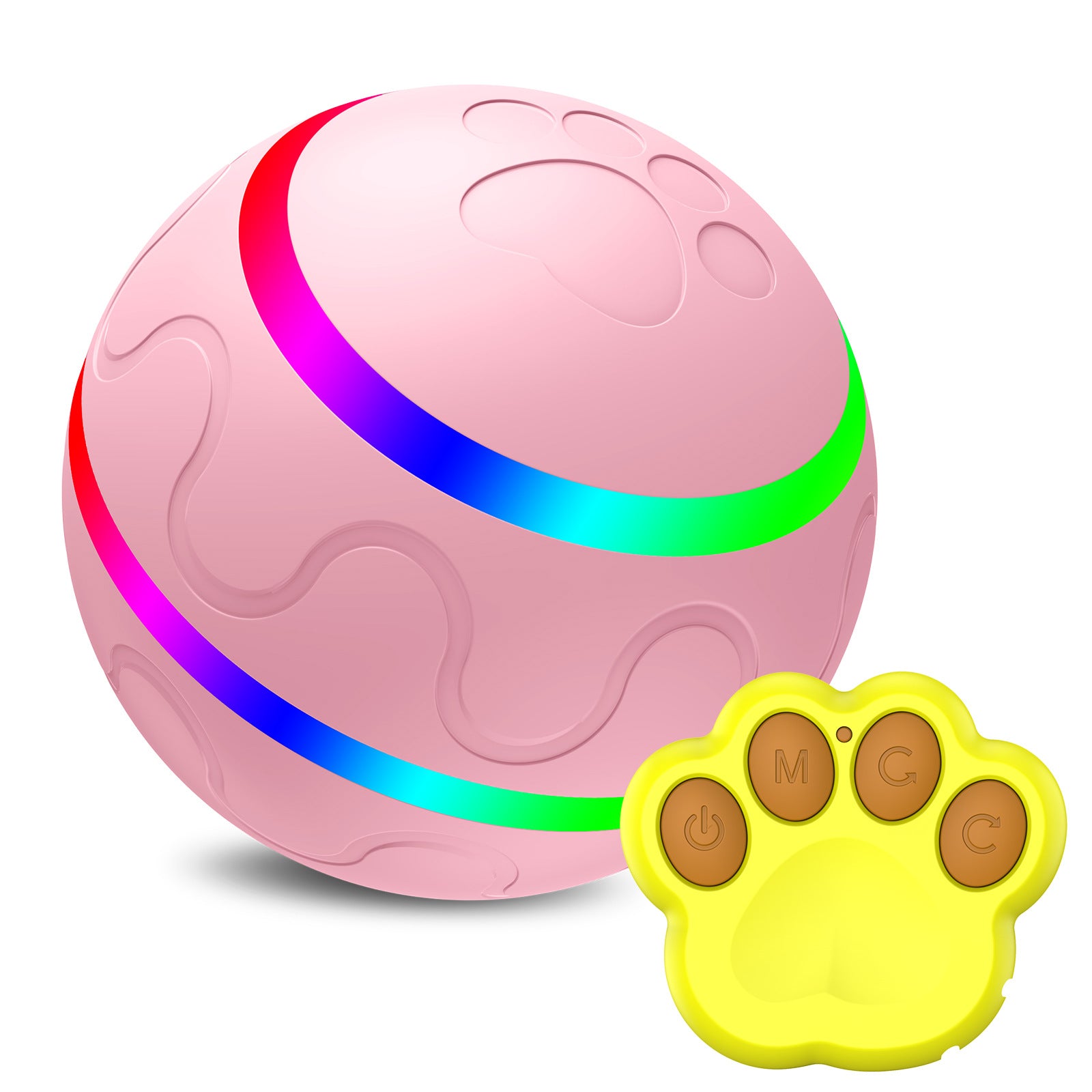 Indoor cat activity toy ball