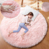 Kids Girls Room Princess Castle Plush Shag Carpet