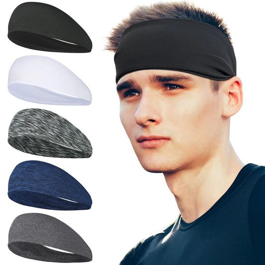 Lightweight sports sweat headband for running