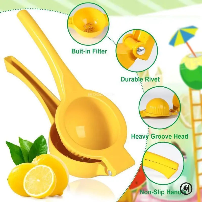 Manual Metal Lemon Lime Squeezer Stainless Steel