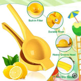 Manual Metal Lemon Lime Squeezer Stainless Steel