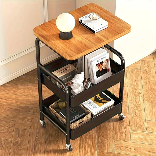 Metal Snack Rack with Storage