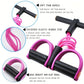  Multi-functional elastic yoga pull rope with foot pedals
