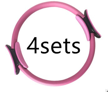 Multi color Pilates rings for fitness training