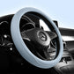 Napa leather perforated non-slip car steering wheel cover