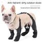 Non-slip dog paw boots for walking