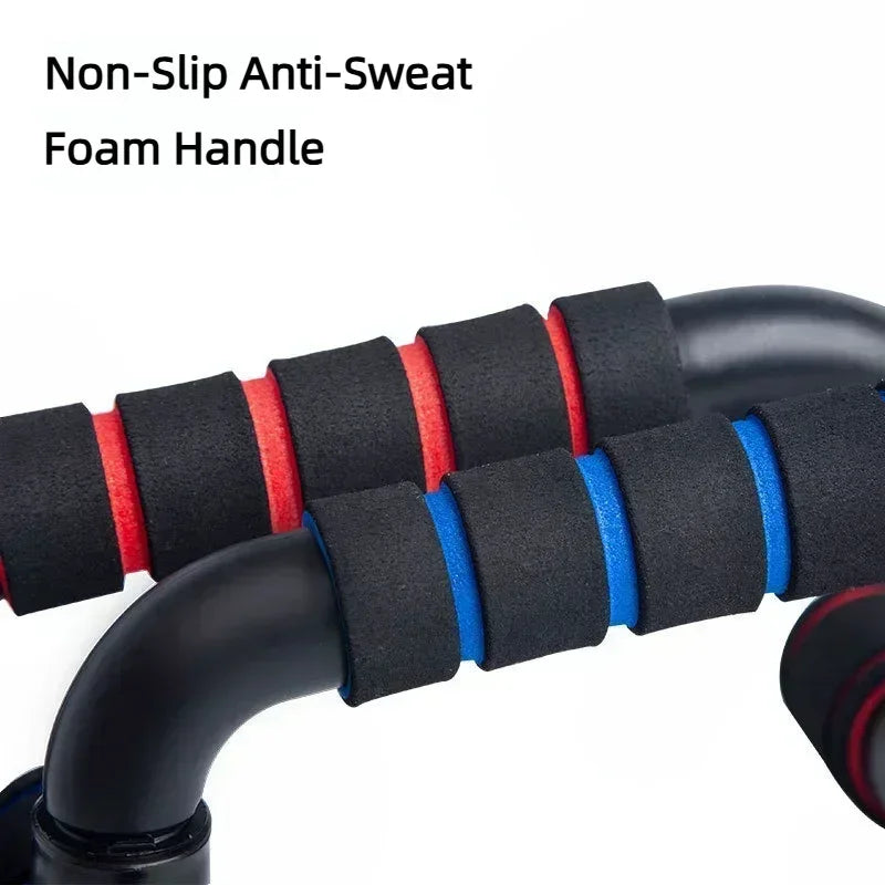 Non-slip push up bar exercise equipment