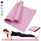 Non-slip yoga mat for pilates and home workouts