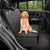 Non slip dog car seat protector for rear seat