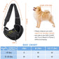 Outdoor portable pet sling bag with adjustable shoulder strap