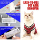 Pet hair remover roller for sofas and bedding