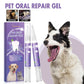 Pet oral care gel for dogs and cats