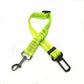 Pet car restraint lead for secure back seat travel