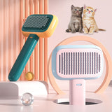 Pet cat dog hair brush massage comb