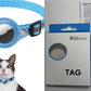Pet collar holder case for AirTag style locator