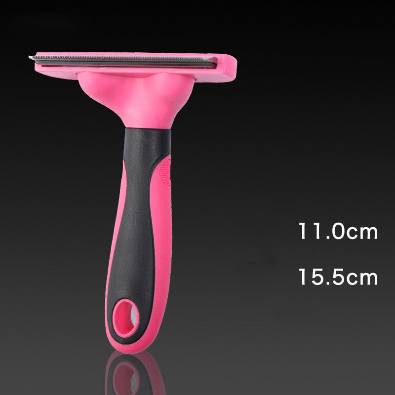 Pet comb with comfortable TPR handle
