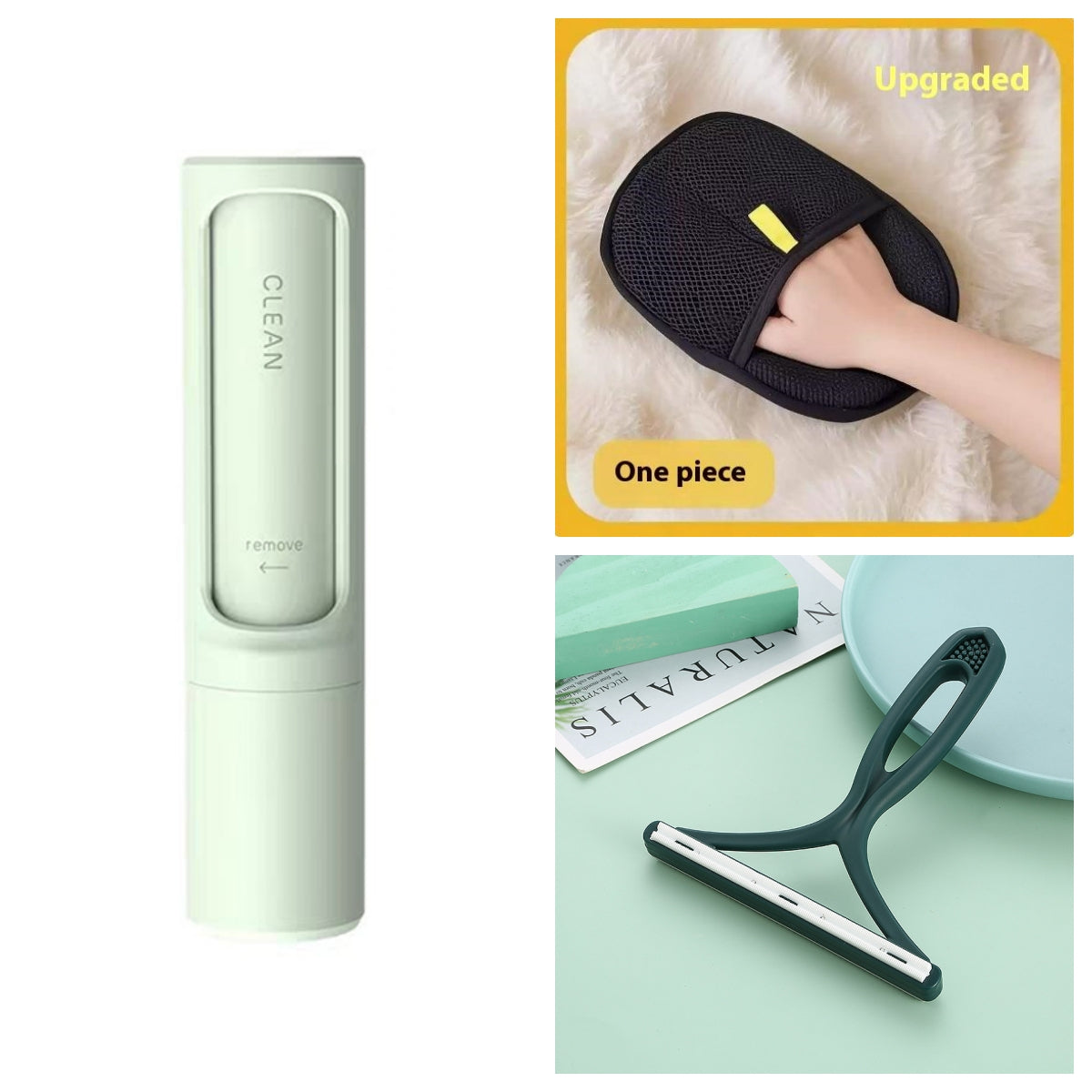Pet fur remover brush for sofa bedding and carpets