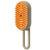 Pet hair removal brush for long-haired cats and small dogs