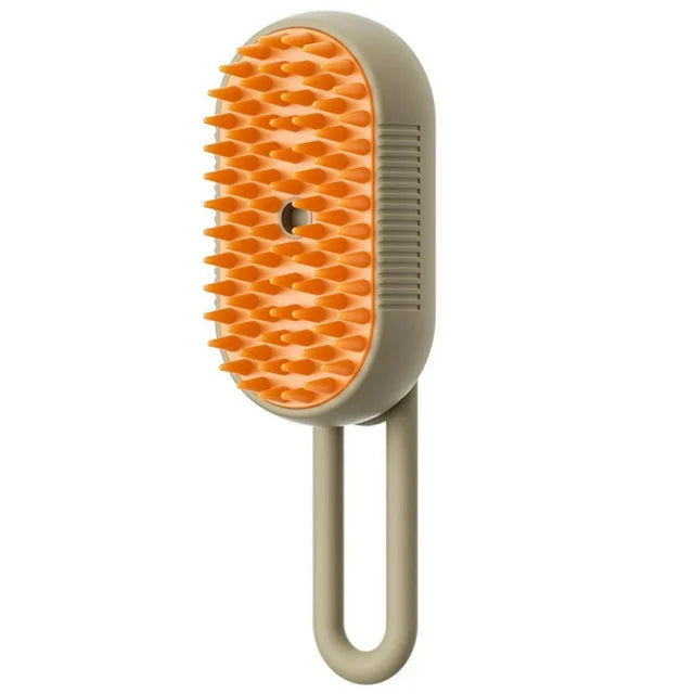 Pet hair removal brush for long-haired cats and small dogs