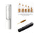 Pet hair remover brush with easy clean handle