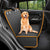Pet hammock seat cover for medium and large dogs