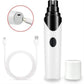 Pet nail grinder with USB charging cable
