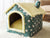 Pet nest house for winter comfort