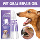 Pet oral care gel for dogs and cats