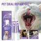 Pet oral care gel for dogs and cats