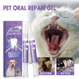 Pet oral care gel for dogs and cats