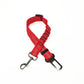 Pet seat belt clip with quick release buckle for car travel