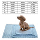 Pets cooling mat with cooling fabric and easy clean features