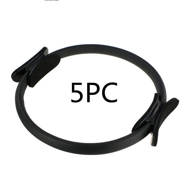 Pilates ring for leg and thigh toning exercise